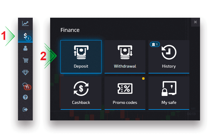 How to Login and Deposit into Pocket Option