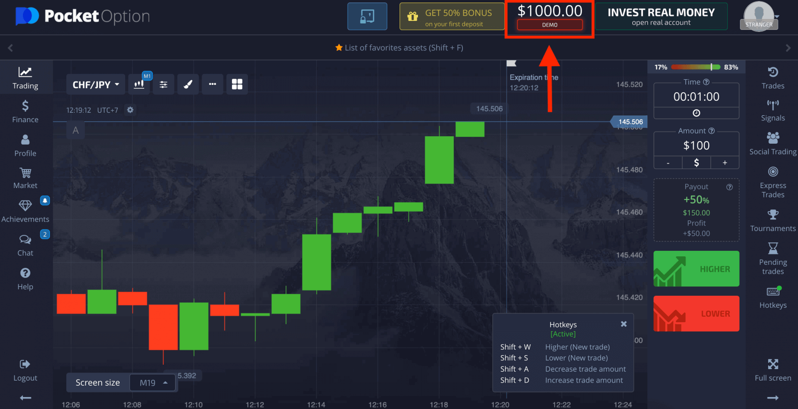 How to Login and Deposit into Pocket Option