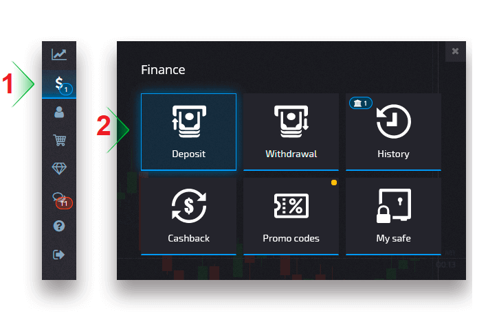 How to Login and Deposit into Pocket Option