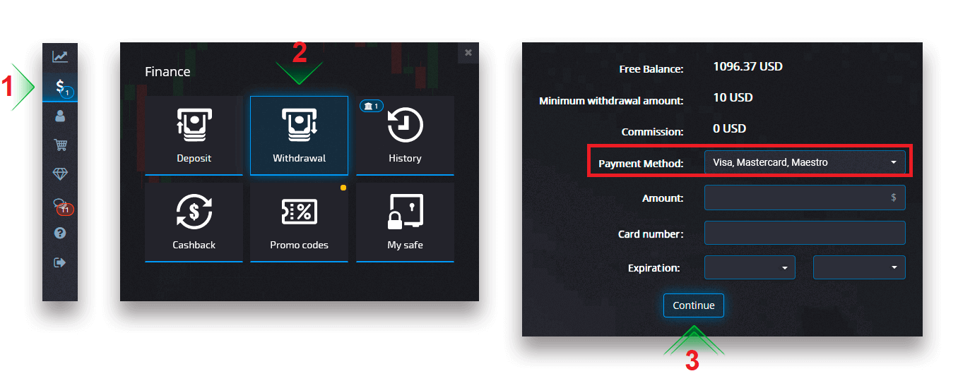 How to Open Account and Withdraw Money from Pocket Option