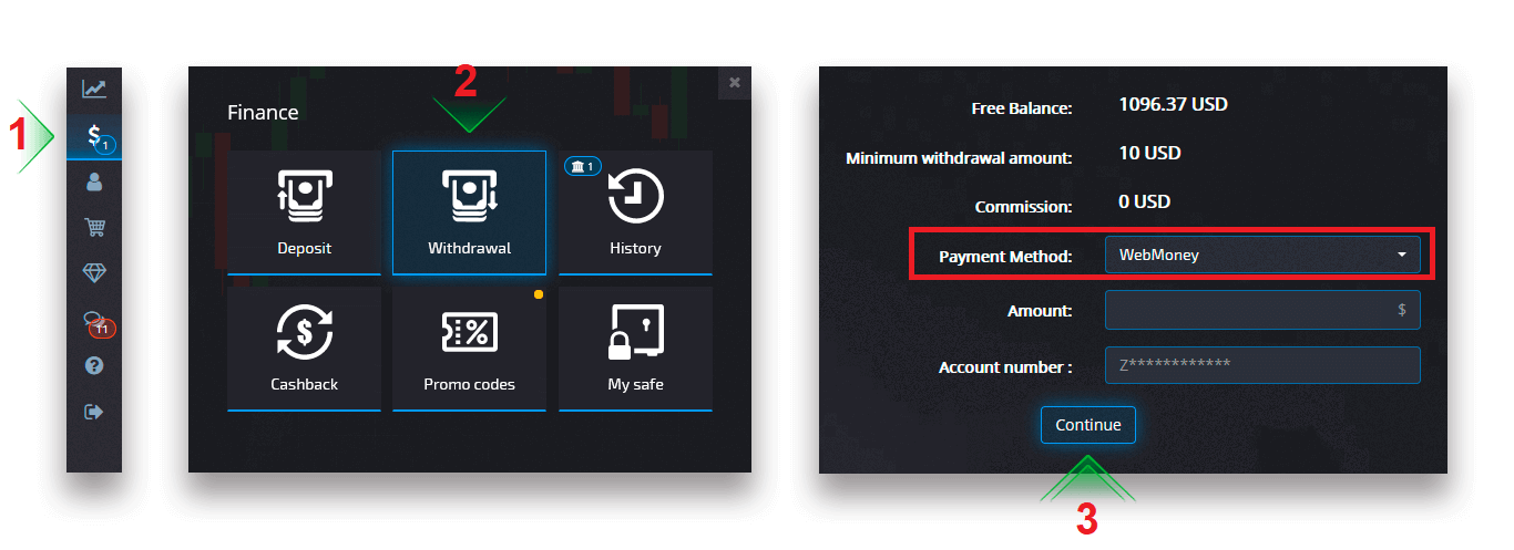 How to Open Account and Withdraw Money from Pocket Option