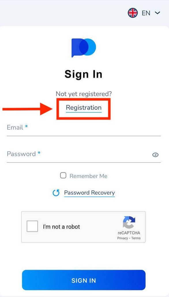 How to Register Account on Pocket Option