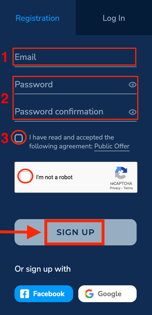 How to Register Account on Pocket Option