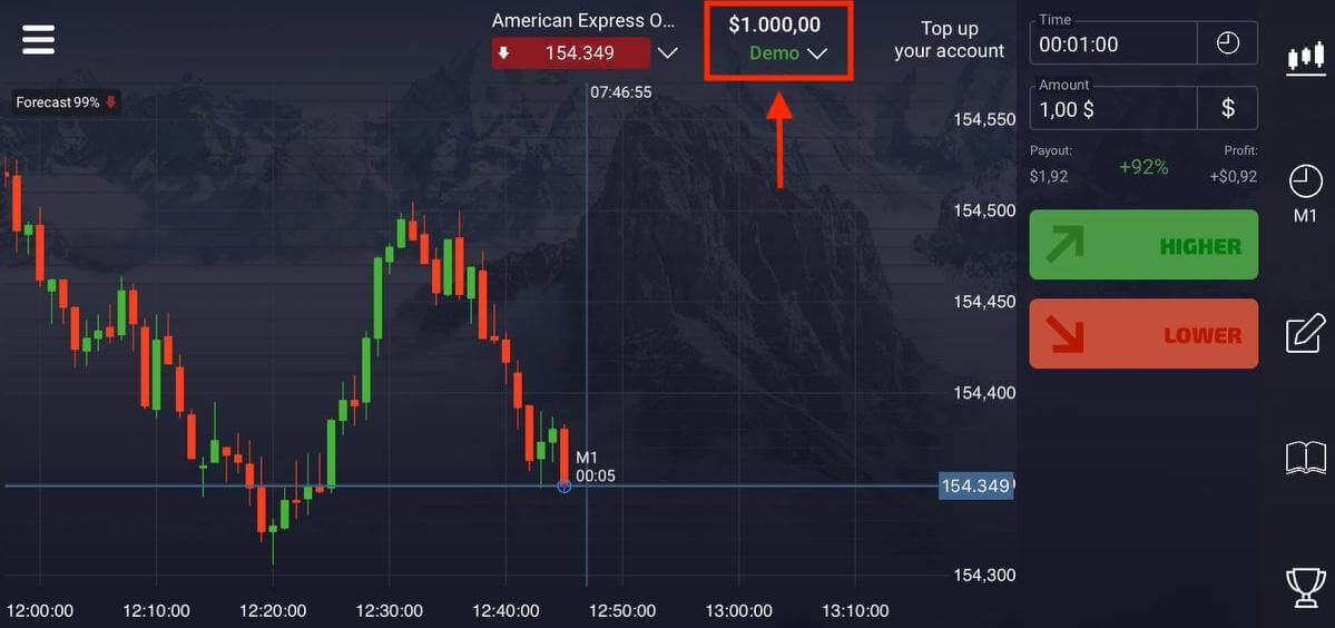 How to Register and start Trading with a Demo Account on Pocket Option